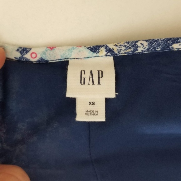 GAP Floral Shift Halter Neck Midi Dress (XS) - Picture 6 of 6